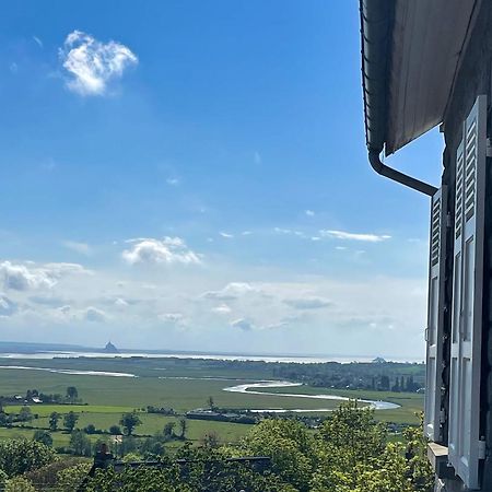 La Butte - Maison De Vacances Avranches Avec Vue Sur Le Mont Saint Michel Le Val-Saint-Pere ภายนอก รูปภาพ