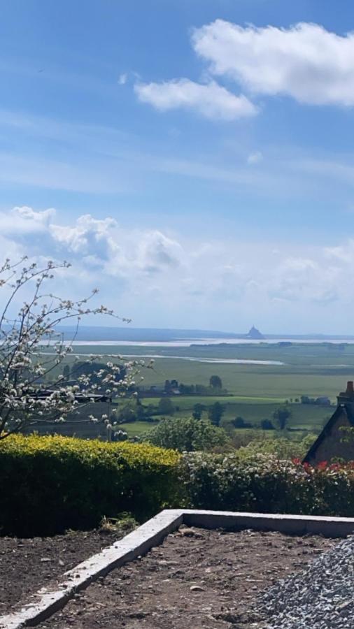 La Butte - Maison De Vacances Avranches Avec Vue Sur Le Mont Saint Michel Le Val-Saint-Pere ภายนอก รูปภาพ